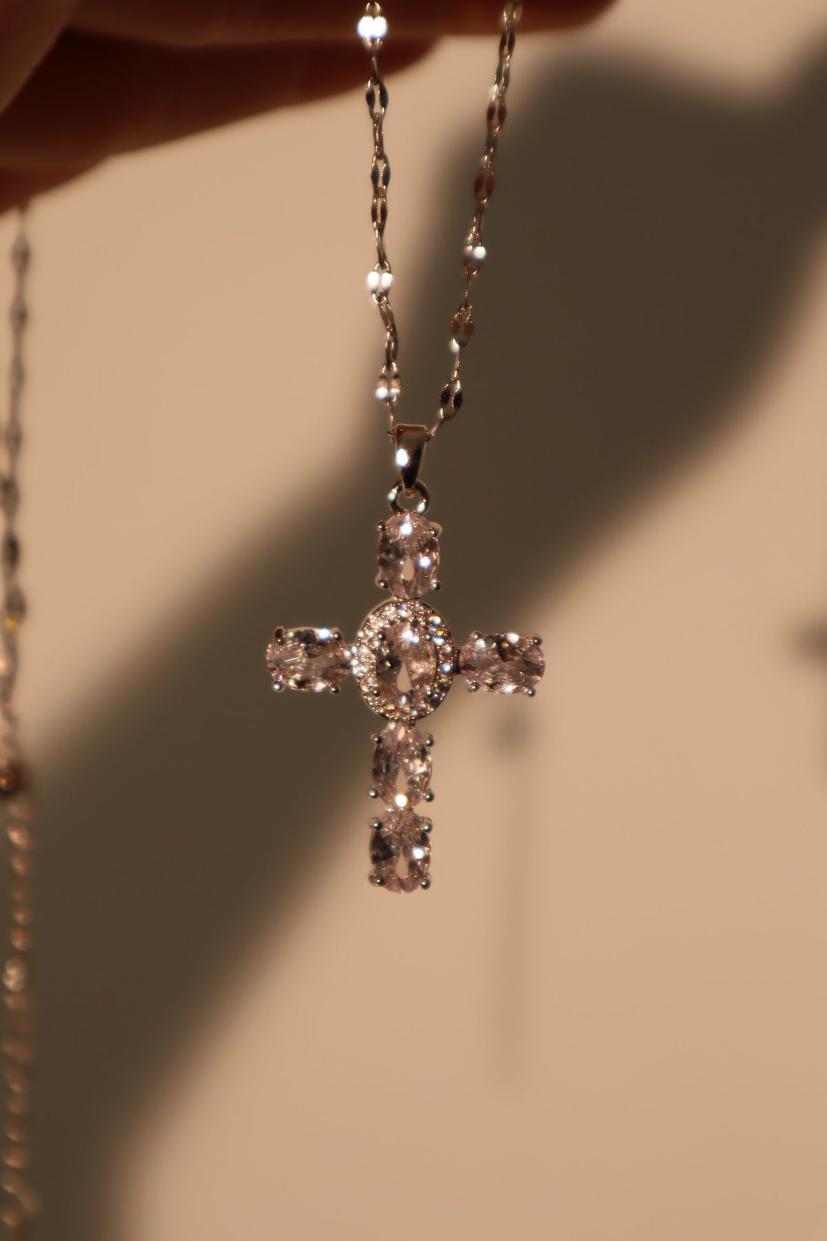 Diamond Cross Necklace Pack (Waist Chain)