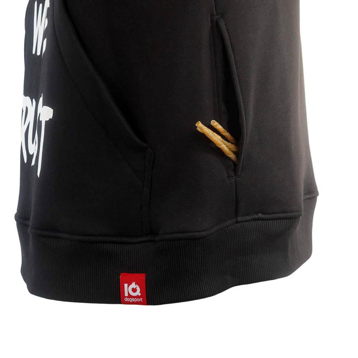 Modulare Futtertasche an IQ Dogsport Trainingsbekleidung im Unterordnungstraining mit Malinois