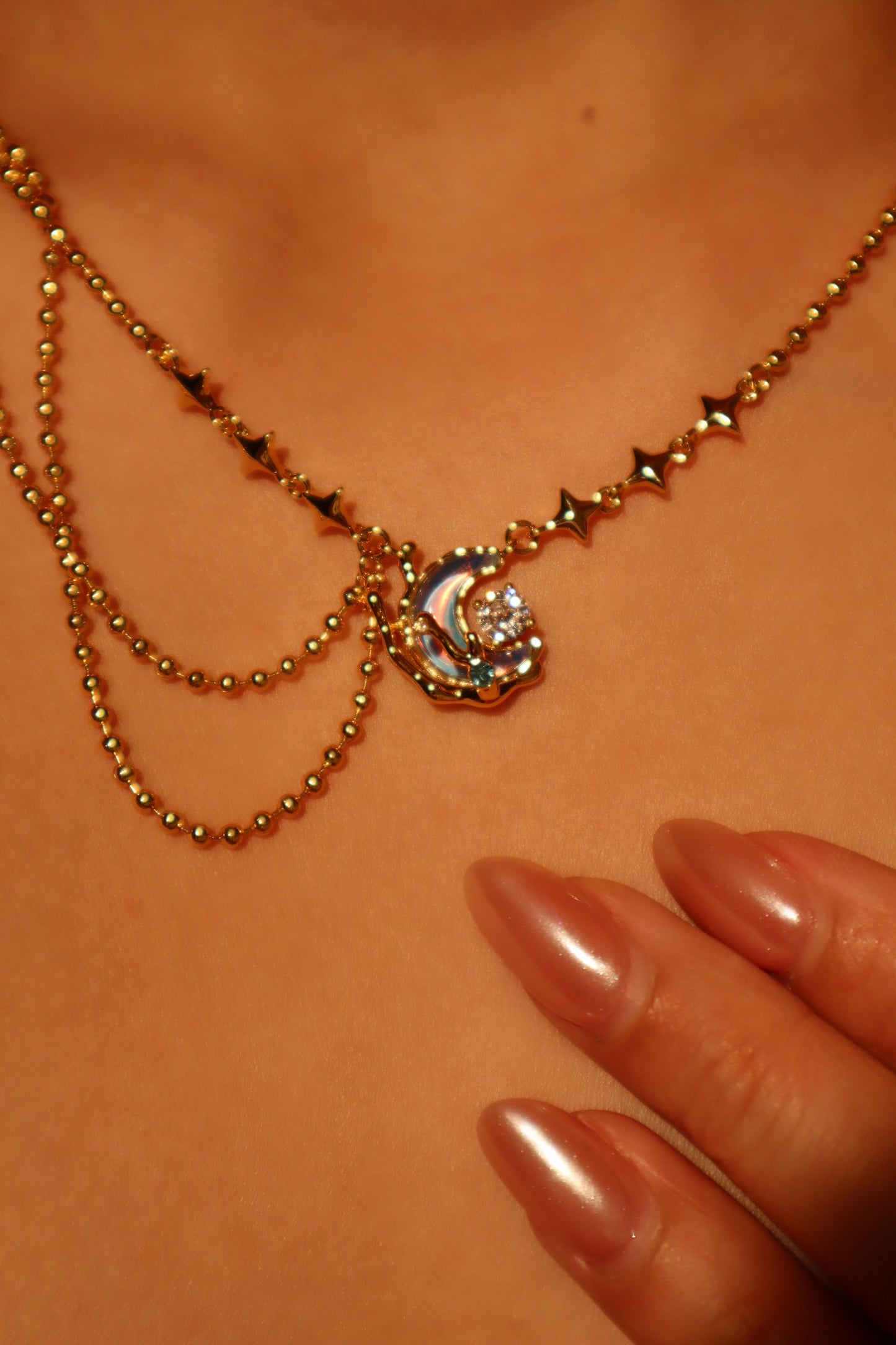 Mystery Moon Necklace Blind Box