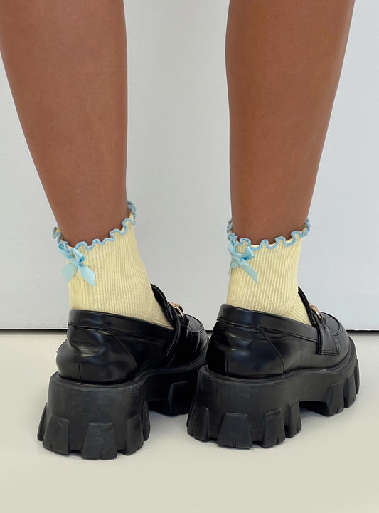 Lanter Socks Lemon / Blue
