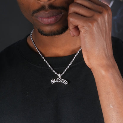 18K Gold-Plated CZ Letter Pendant