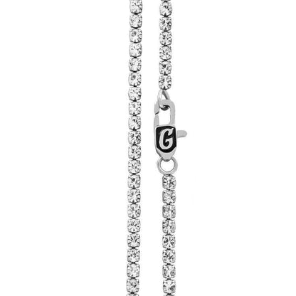 20" Micro Tennis Necklace
