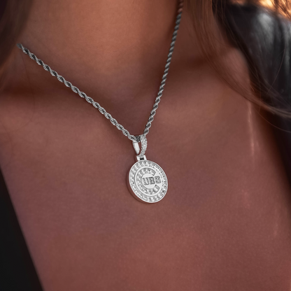 Chicago Cubs Official MLB Micro Logo Pendant
