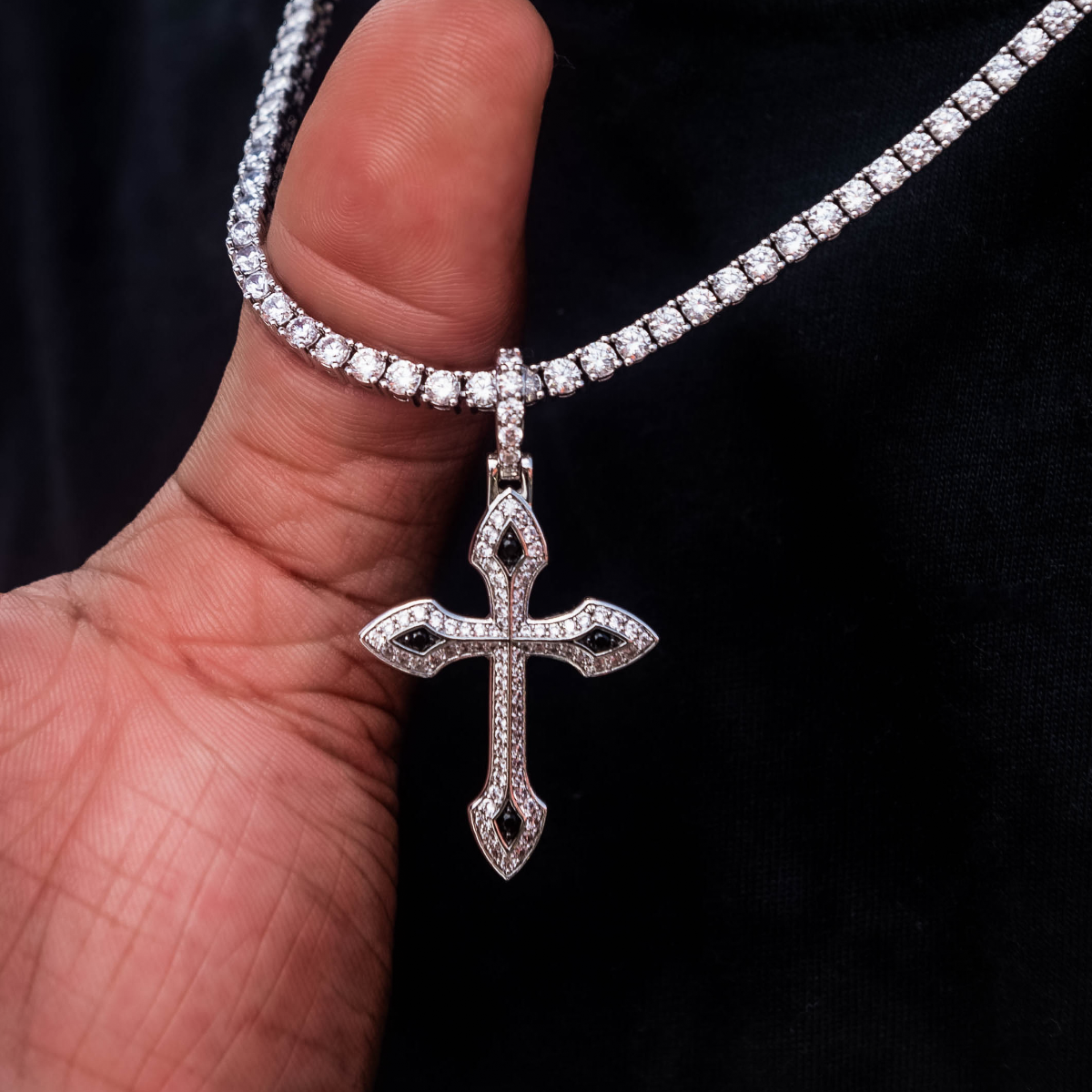 Black Stone Celtic Cross