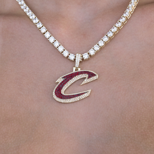 Cleveland Cavaliers Official NBA Logo Pendant
