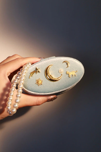 CTC Moon Star Blue Jewelry Case