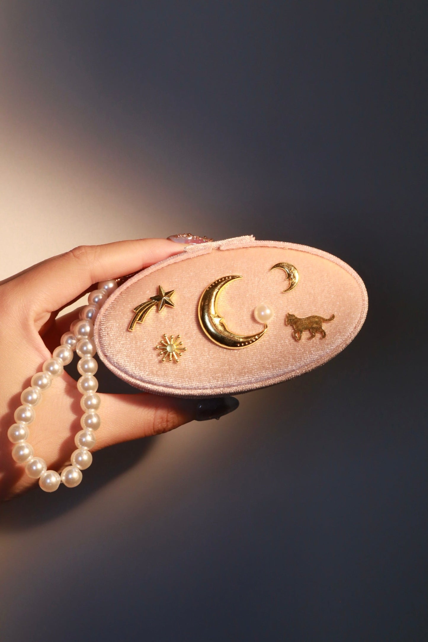 CTC Moon Star Pink Jewelry Case