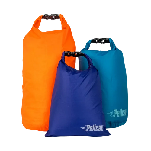 3-pack Exodry Lite Roll Top Dry Bags