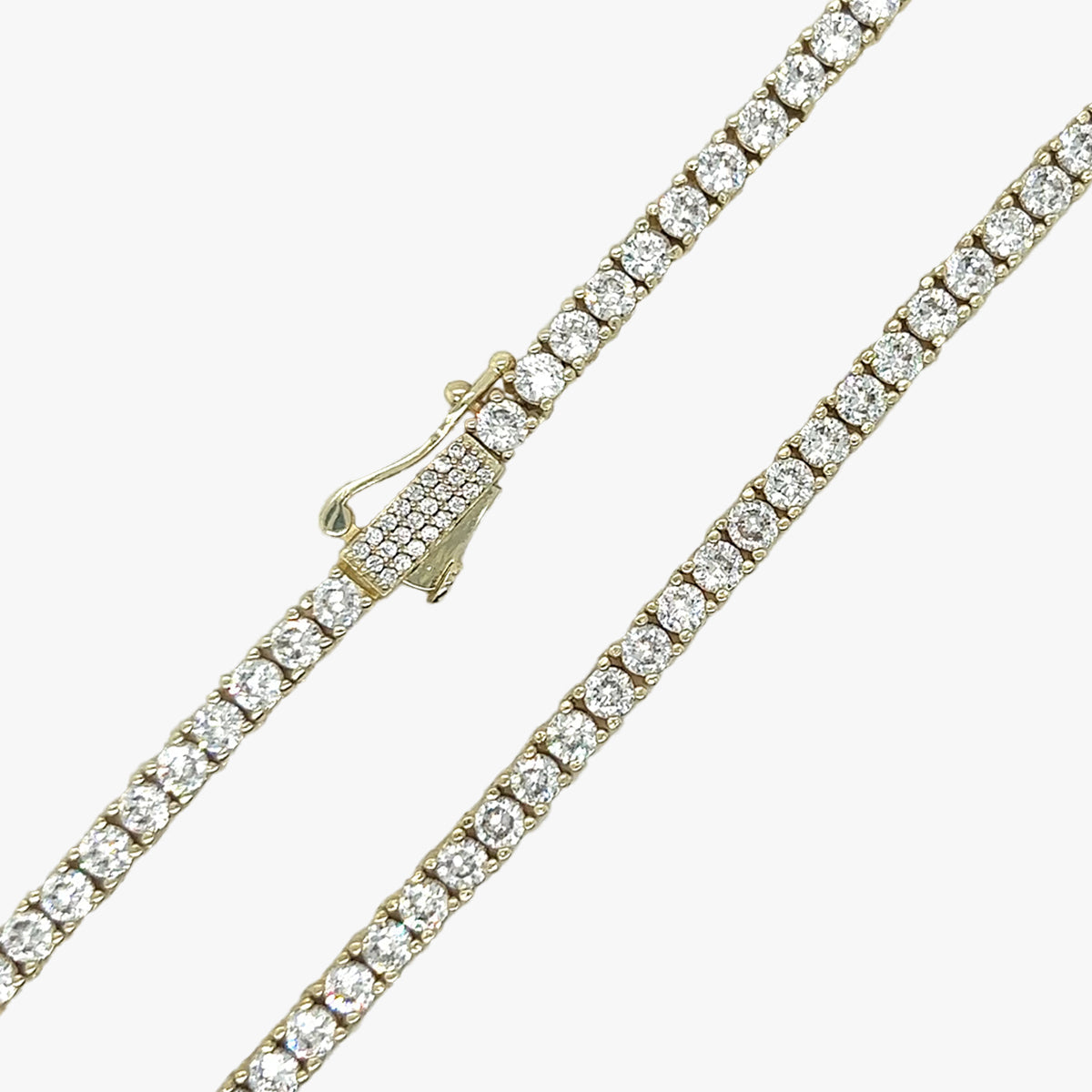 3mm Tennis Necklace