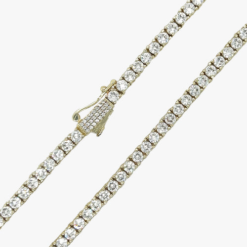 3mm Tennis Necklace