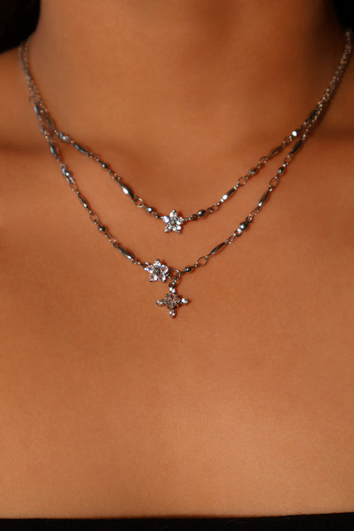 Starlight Bloom Necklace Duo Bundle