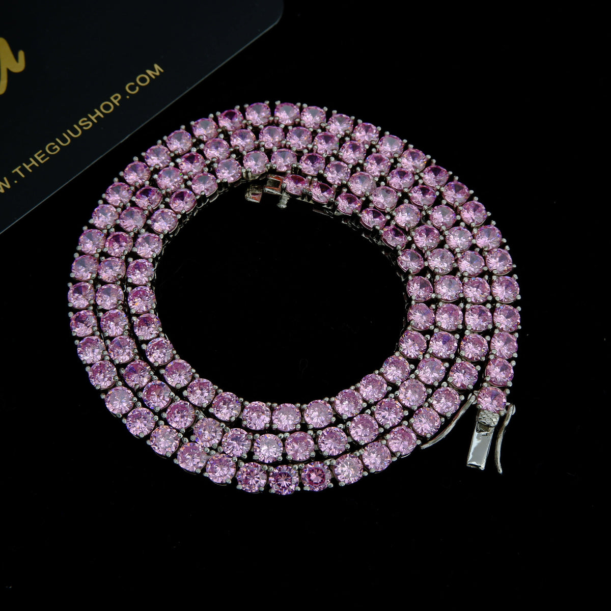 2020 New 4mm Multicolor Iced Tennis Chain