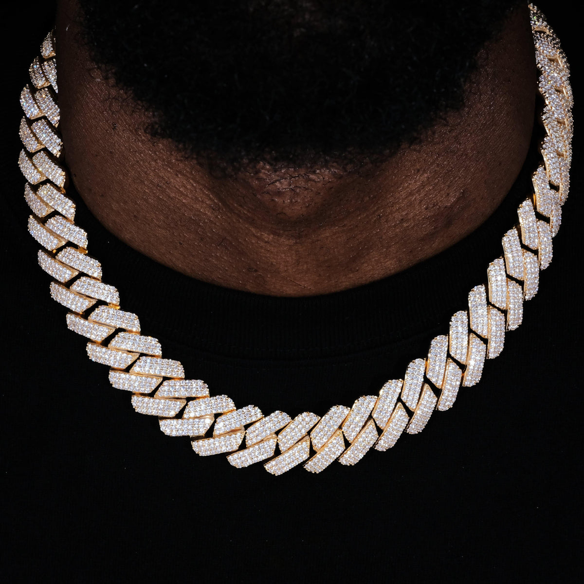 19mm Iced Prong Cuban Chain