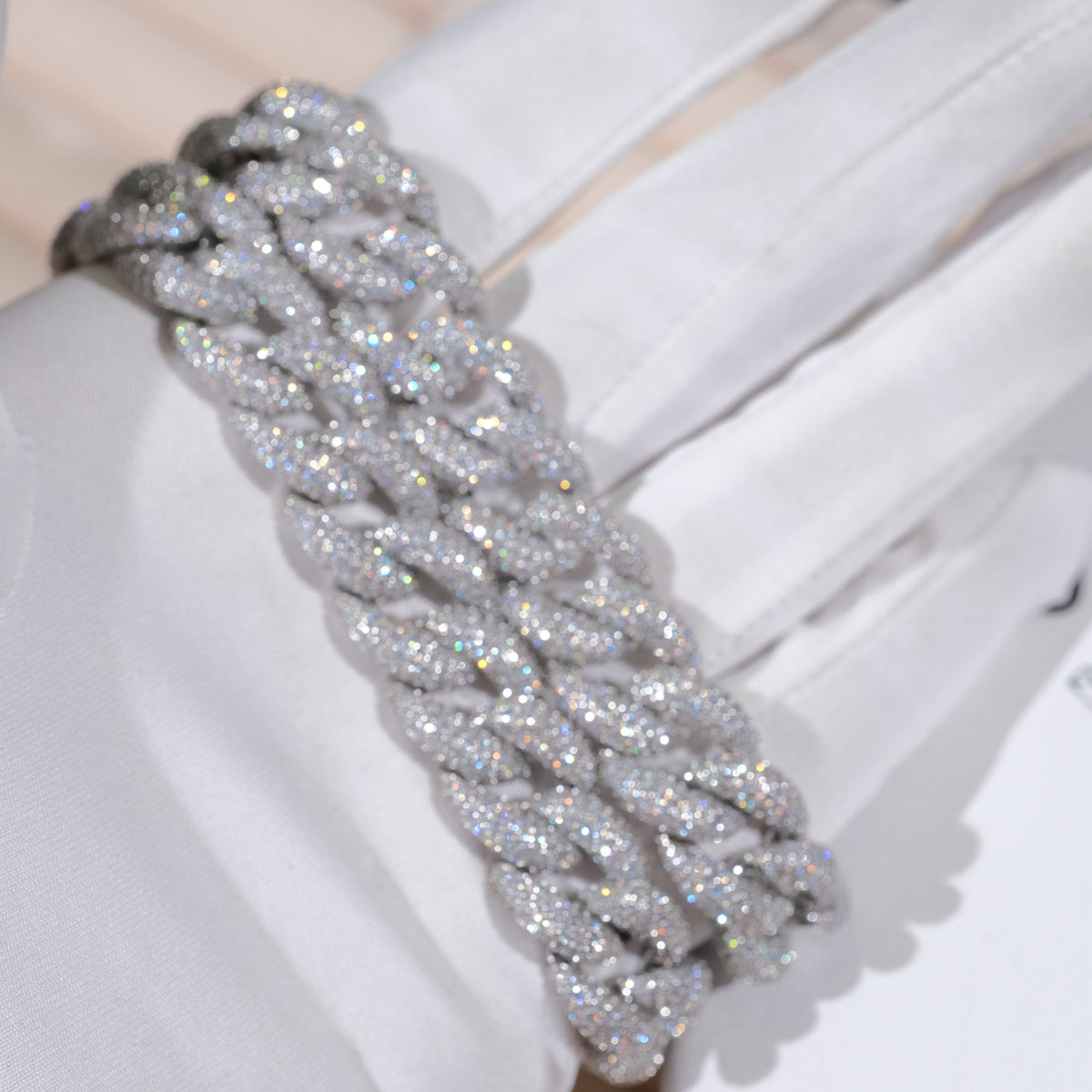 15mm 5-Row Iced Cuban Chain