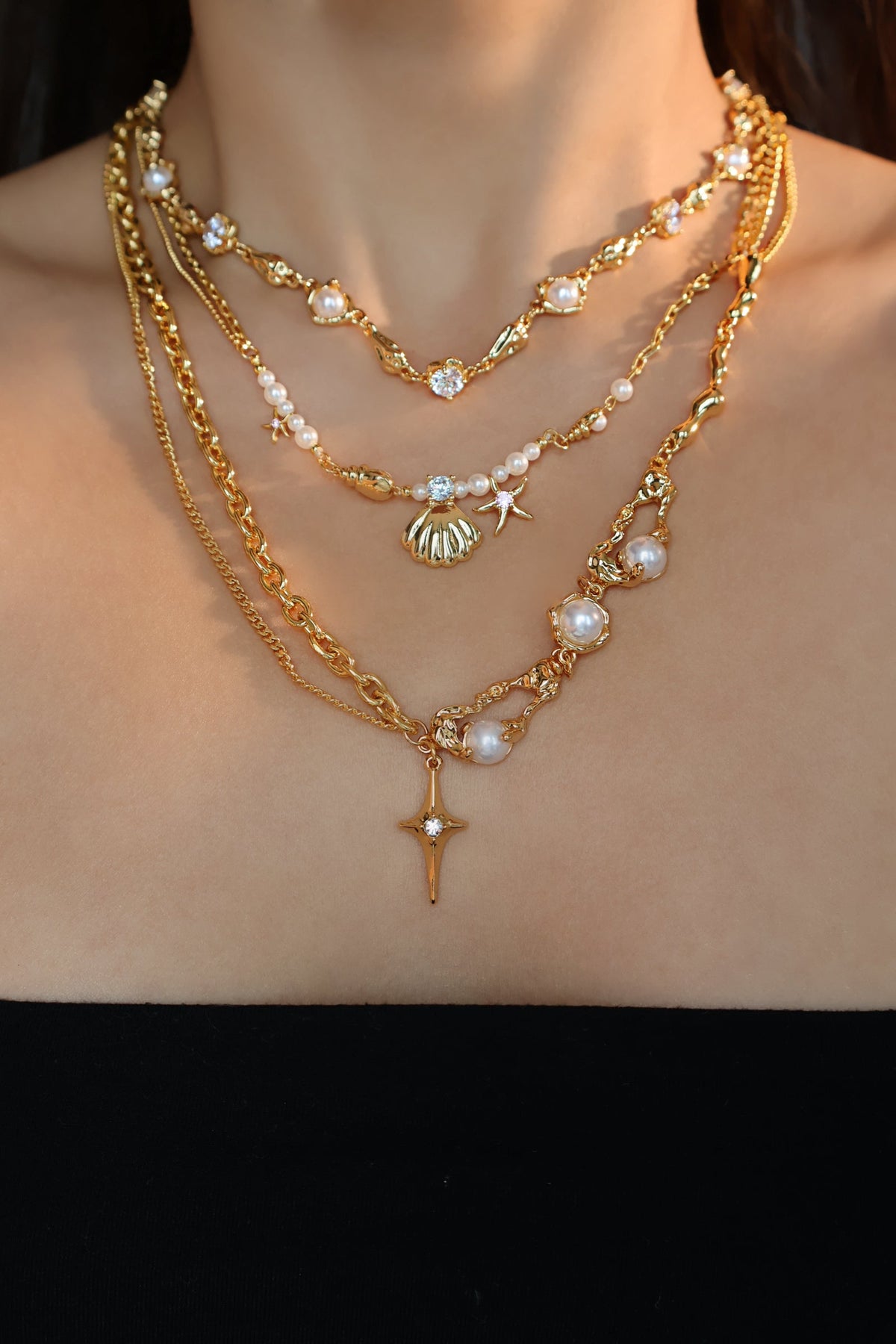 Sea Shell Necklace Bundle