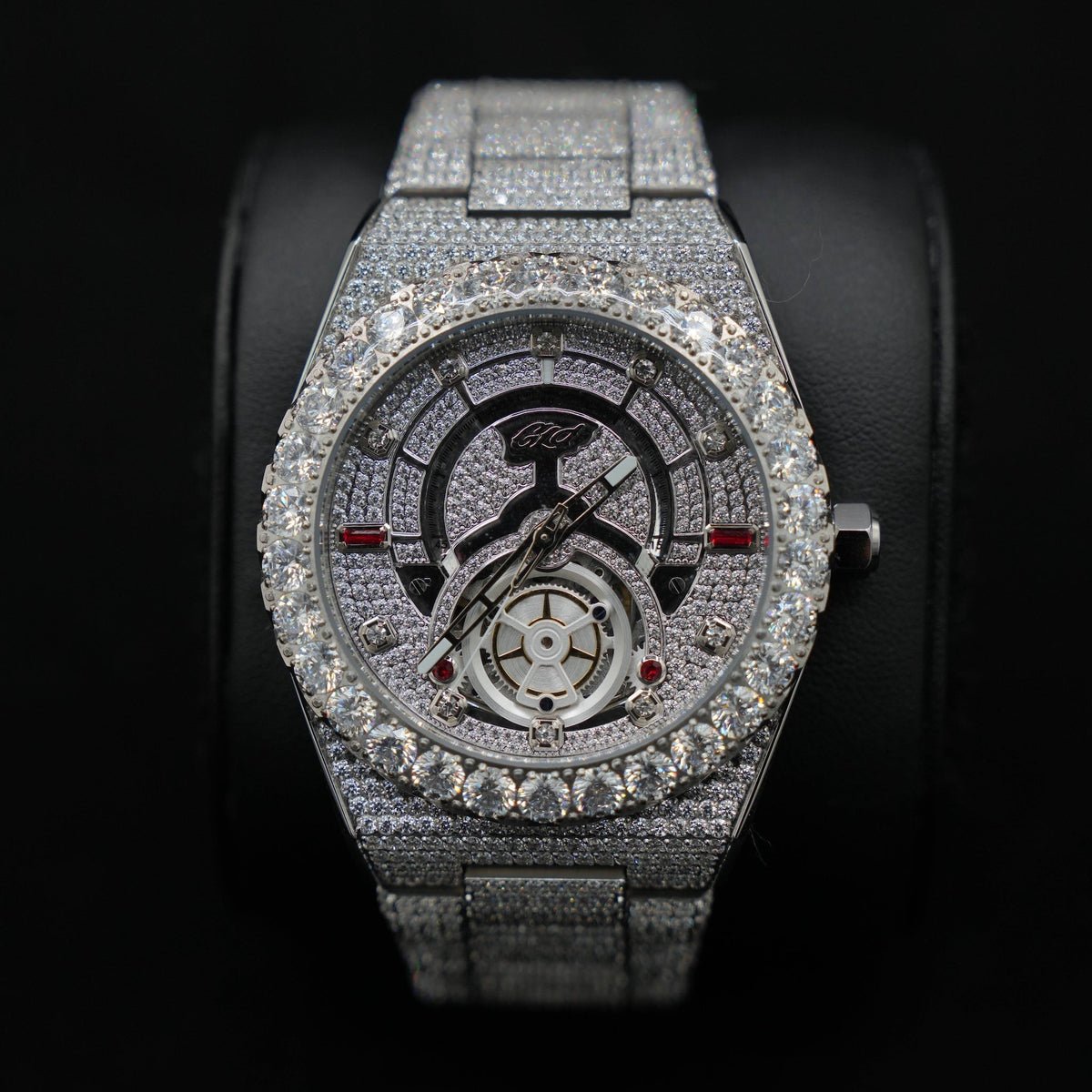 42MM Fully Iced Ruby Accent Alpha Era® 316