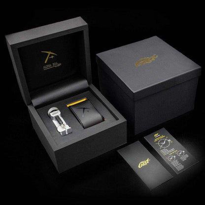 42MM Black Chrono Dial Fluted Bezel Alpha Era®