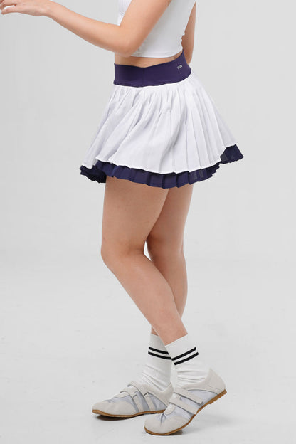 Athletic Layered Flutter Skortie