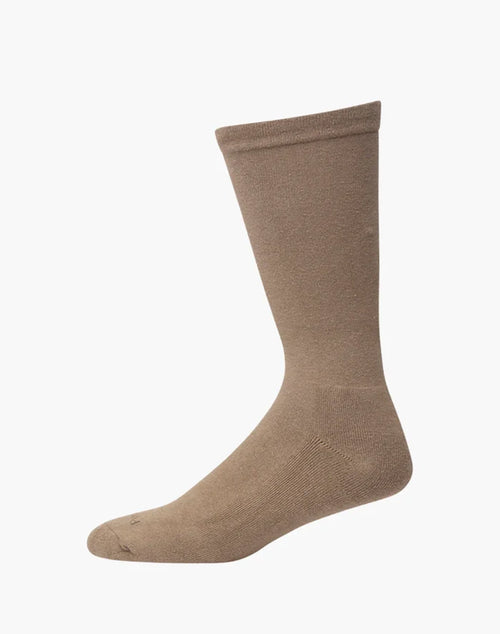 Bamboozld - Non Tight Health Crew Socks - Stone