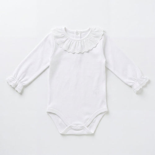Beige Body Plumeti with Collar — AGÜ Baby Spanish baby clothes