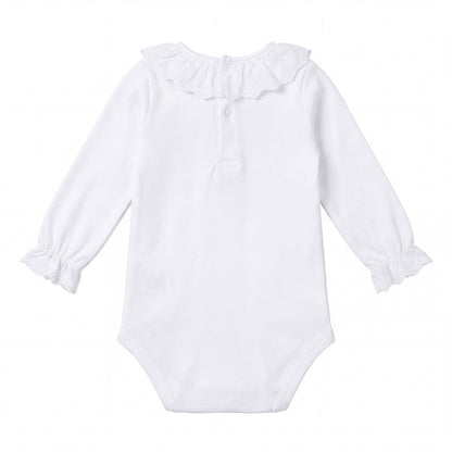 Beige Body Plumeti with Collar — view 3 — handcrafted in Spain — AGÜ Baby