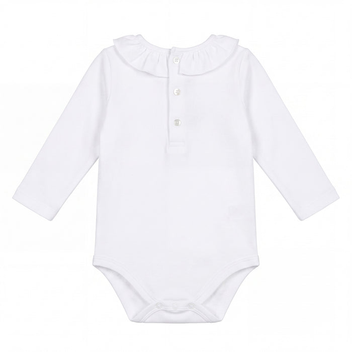 Beige Body with Dots Collar — view 4 — handcrafted in Spain — AGÜ Baby
