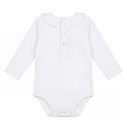 Beige Body with Dots Collar — view 4 — handcrafted in Spain — AGÜ Baby