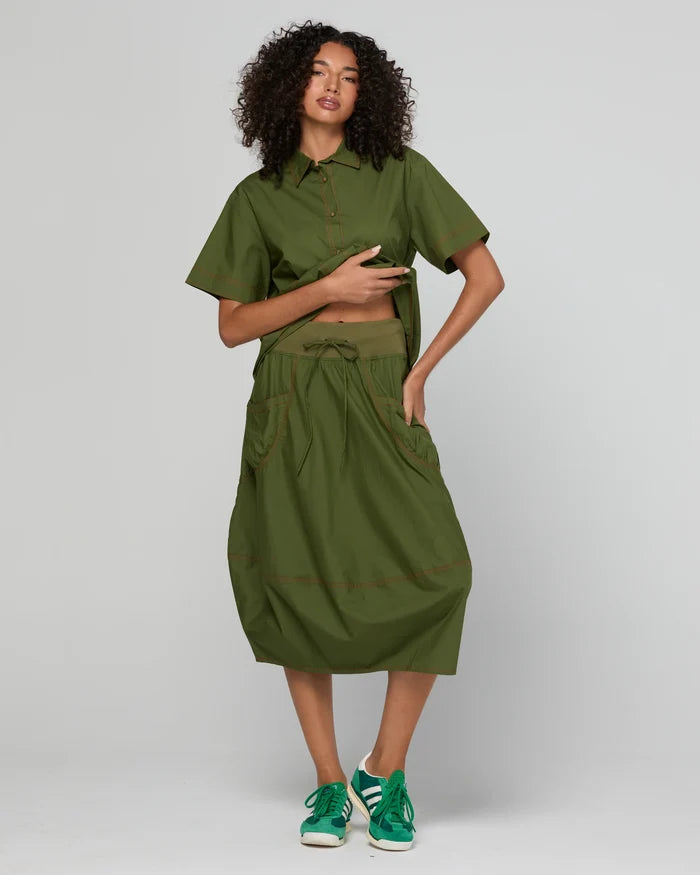 Boom Shankar - Guru Skirt - Chive