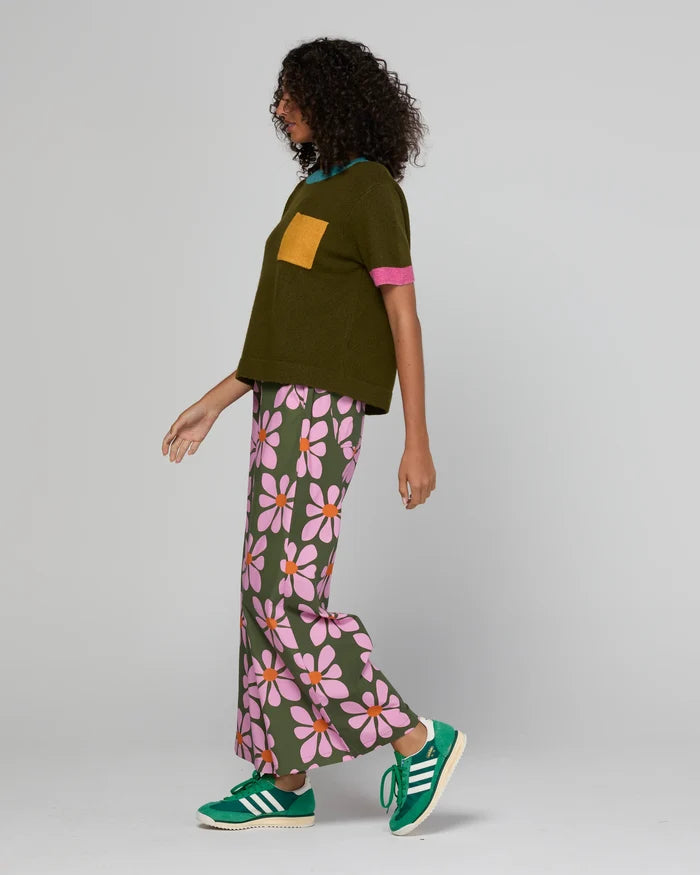 Boom Shankar - Poet Tee - Khaki Multi