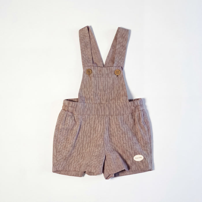 Boys Burgundy Overall