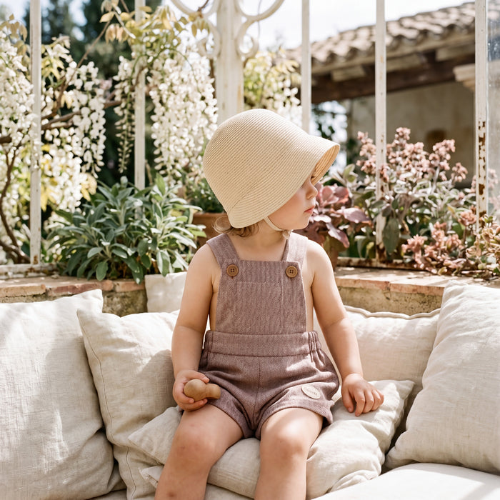 Boys Burgundy Overall