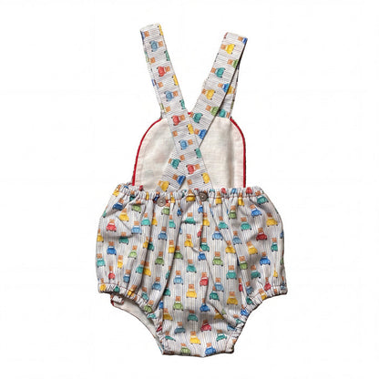 Boys Cars Printed Romper