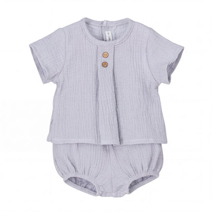 Boys "Emerson" Soft Lightweight Top & Jam Pants — AGÜ Baby Spanish baby clothes
