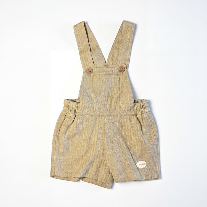 Boys Mustard Overall