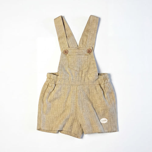 Boys Mustard Overall