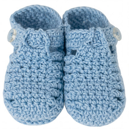 Boys Shoes Knitted One Size — view 5 — handcrafted in Spain — AGÜ Baby