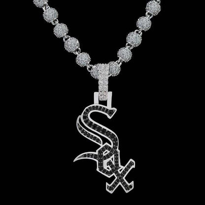 Chicago White Sox Official MLB Logo Pendant