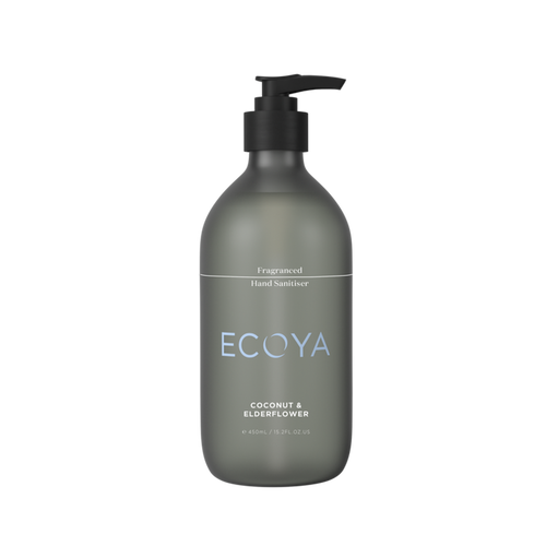 Ecoya - Coconut & Elderflower 450ml Fragranced Hand Sanitiser
