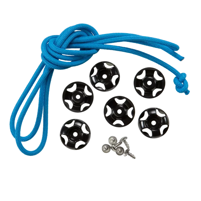 Electric Blue 77" Deck Bungee Cord