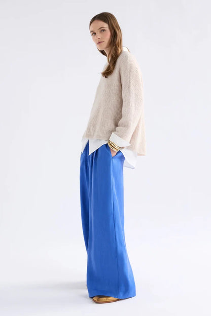 Elk - Agna Pattern Sweater - Ecru