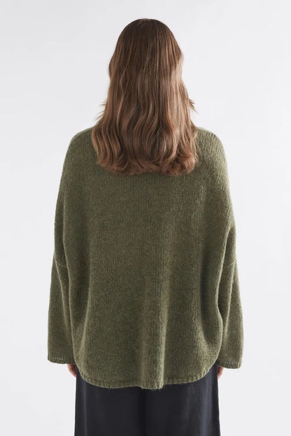 Elk - Agna Sweater - Dark Olive