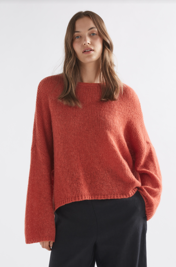 Elk - Agna Sweater - Sangria - K0110R53