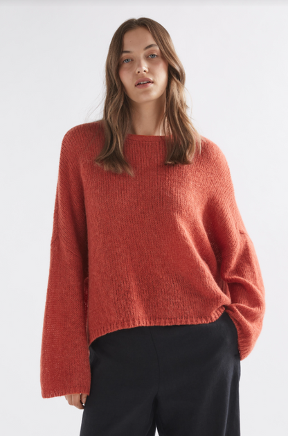 Elk - Agna Sweater - Sangria - K0110R53