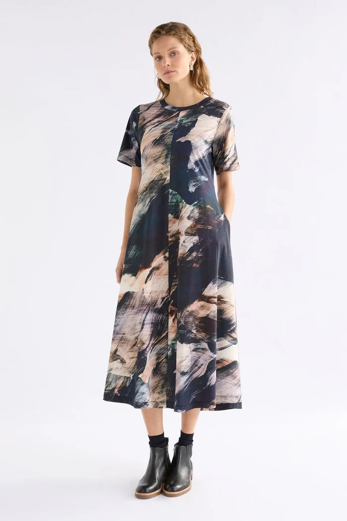 Elk - Dega Shirt Dress - Holte Print - A1449MW26