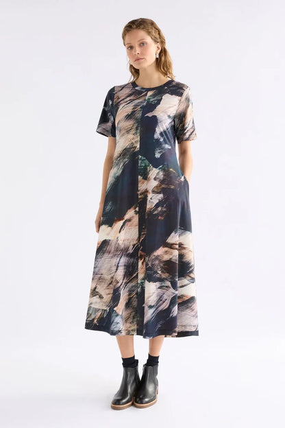 Elk - Dega Shirt Dress - Holte Print - A1449MW26