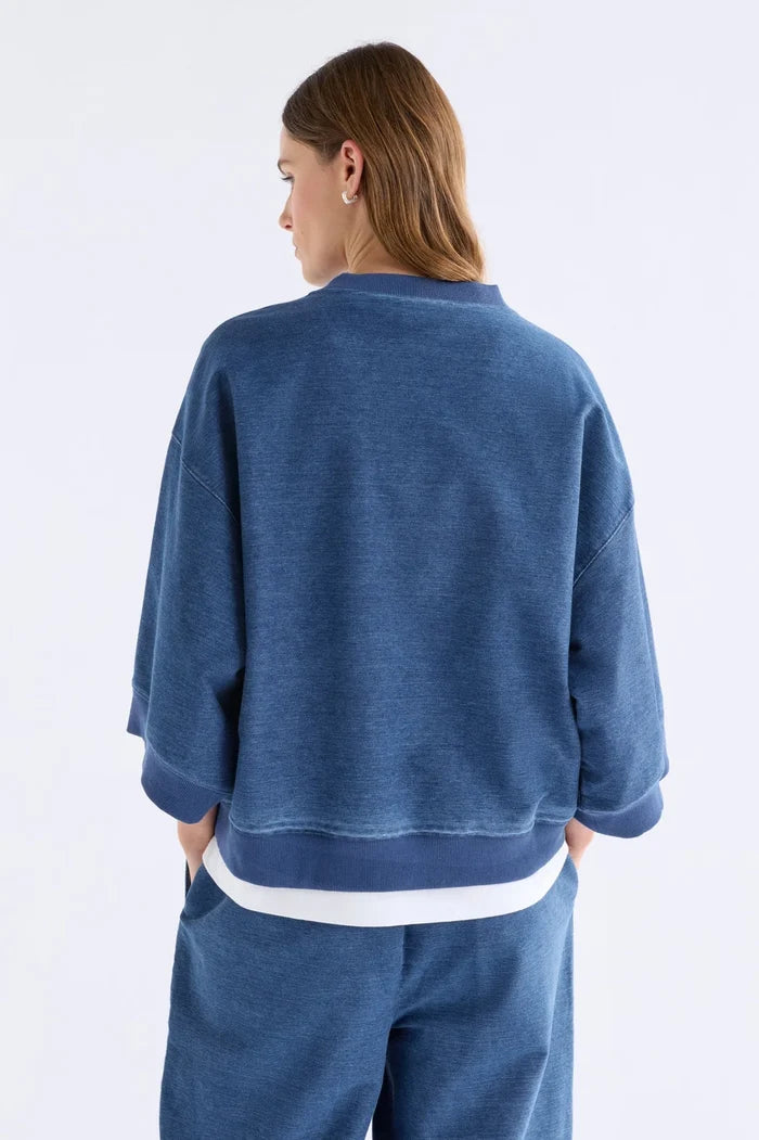 Elk - Enfeld Tee - Blue Wash