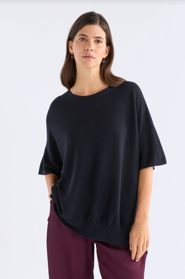 Elk - Kita Knit Top - Midnight