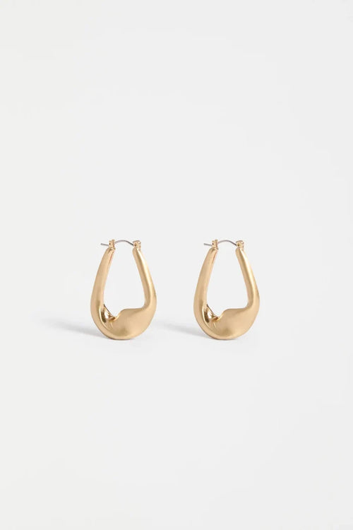 Elk - Rekke Hoop Earring - Gold