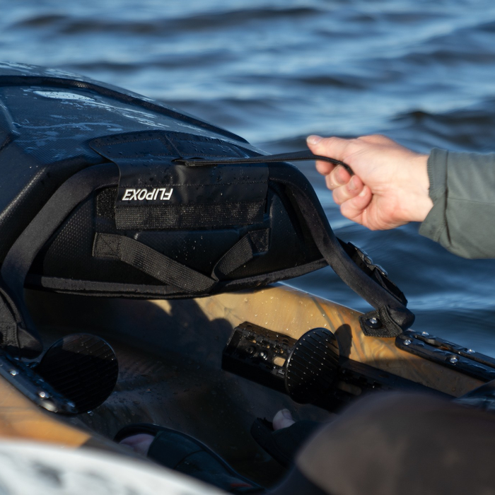 Exoflip™ Storage Compartment