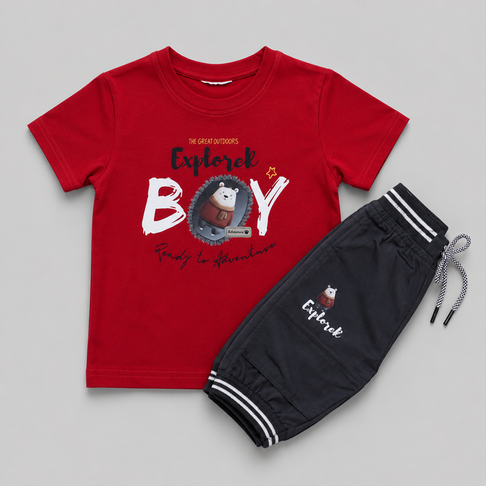 Explorer Boy Summer Co-Ord Set